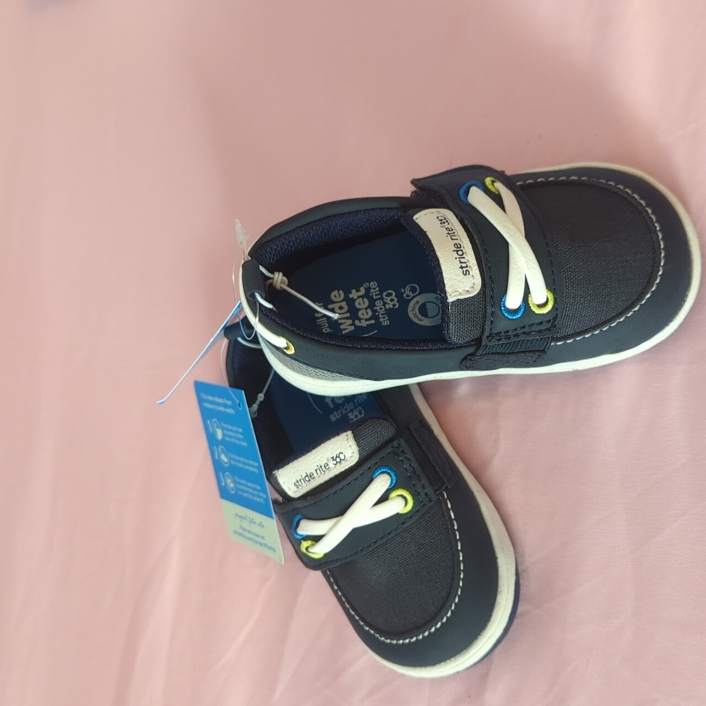 Stride Rite 360 Benji Navy Shoes